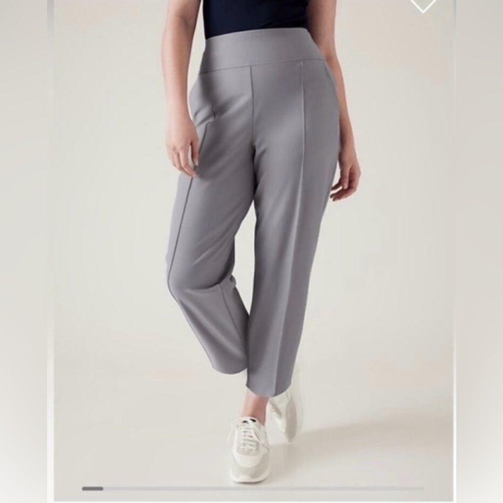 Athleta Stellar Gray Women's Cropped Pants